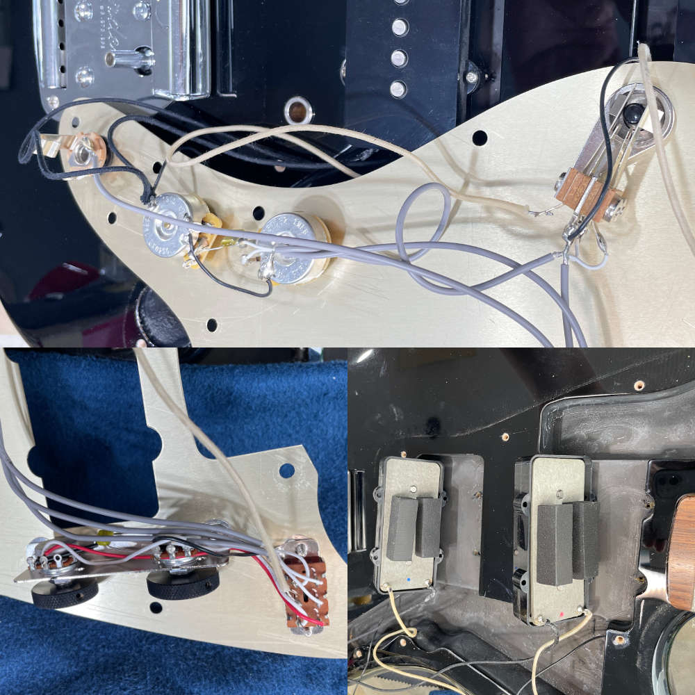 【中古】 エレキギター Fender Inoran Jazzmaster Rosewood Fingerboard Black 2019年製 フェンダー イノラン ジャズマスター 内部 