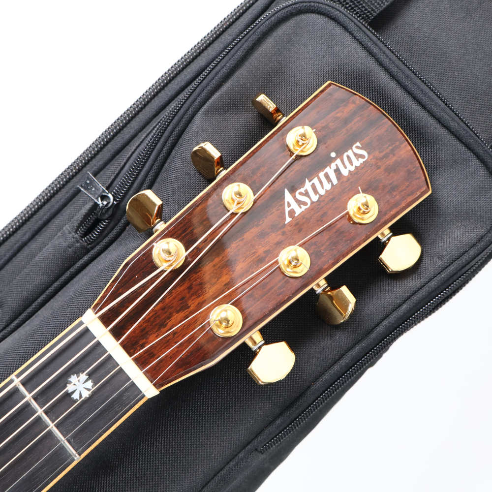 【中古】 アコースティックギター Asturias Herringbone Concert 2004年製 アストリアス ヘリンボーンコンサート ヘッド画像