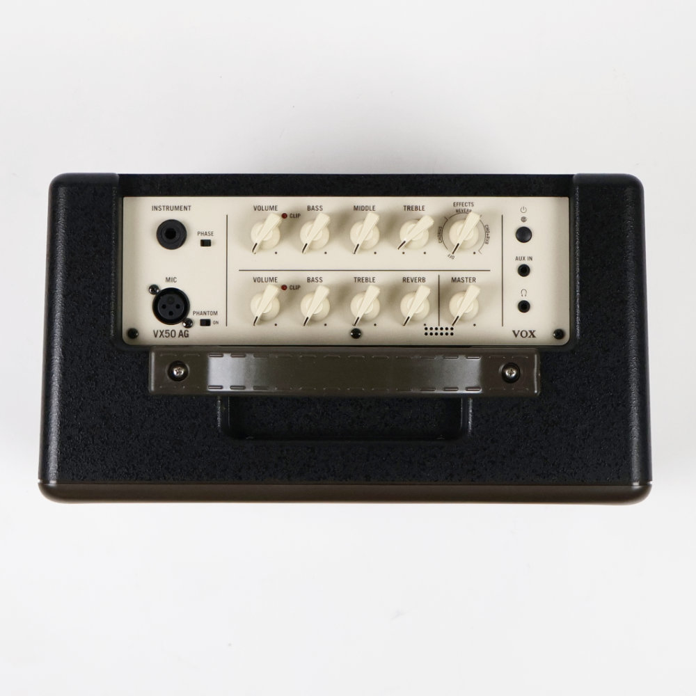 【中古】 VOX VX50-AG 小型アコースティックギターアンプ 上面