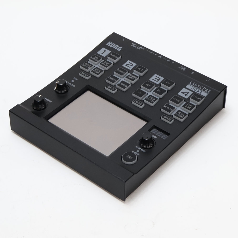【中古】 ダイナミックエフェクトプロセッサー KORG KAOSS PAD QUAD KP-QUAD 全体