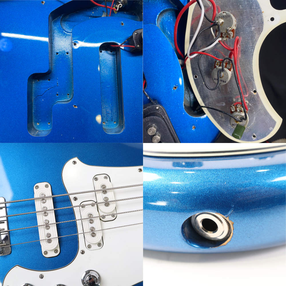 【中古】 エレキベース YAMAHA SBV550 Shelby Blue ヤマハ SBV シェルビーブルー 詳細画像