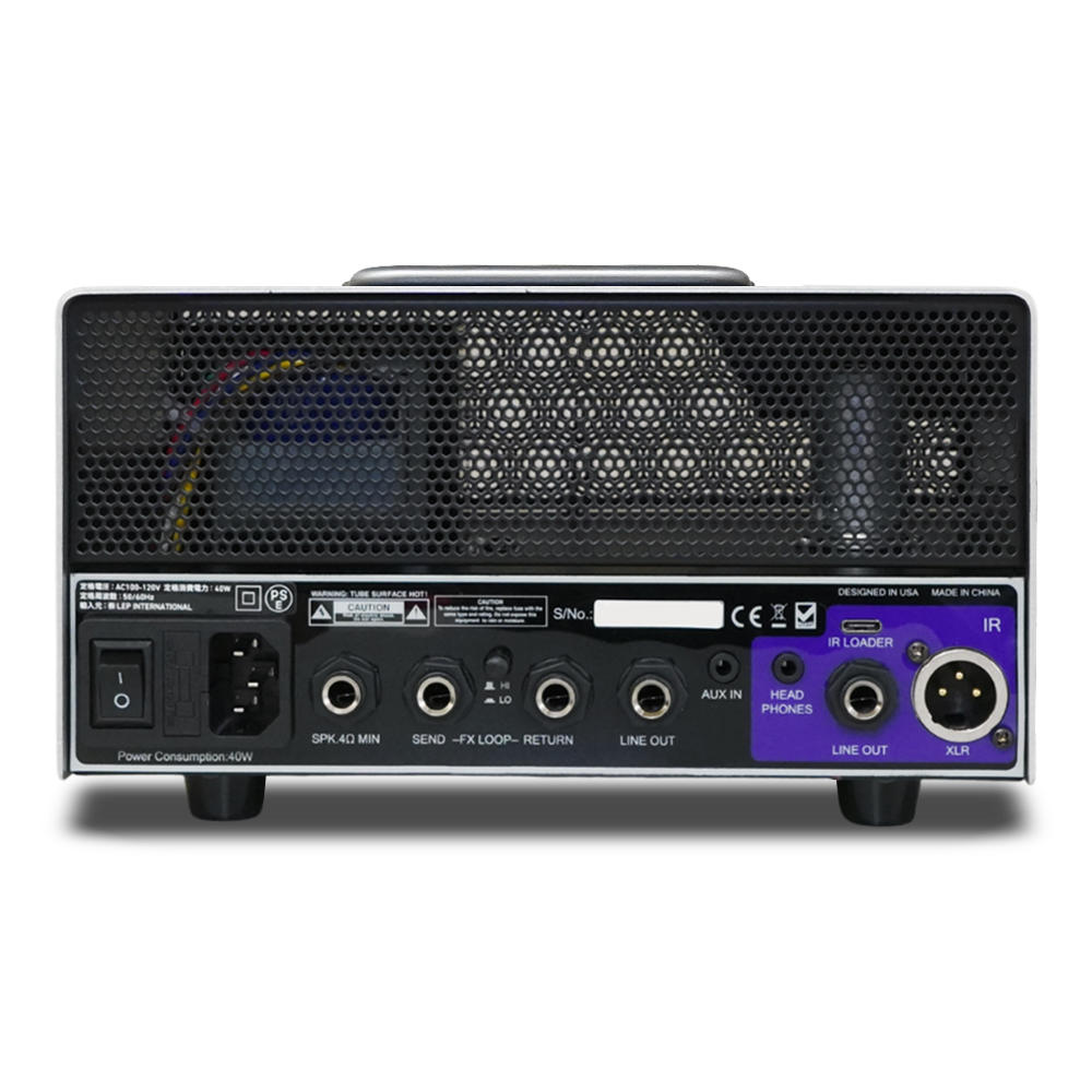 Winzz Guitars ウィンズギターズ Revival IR SilverTide ギターアンプヘッド フロント画像