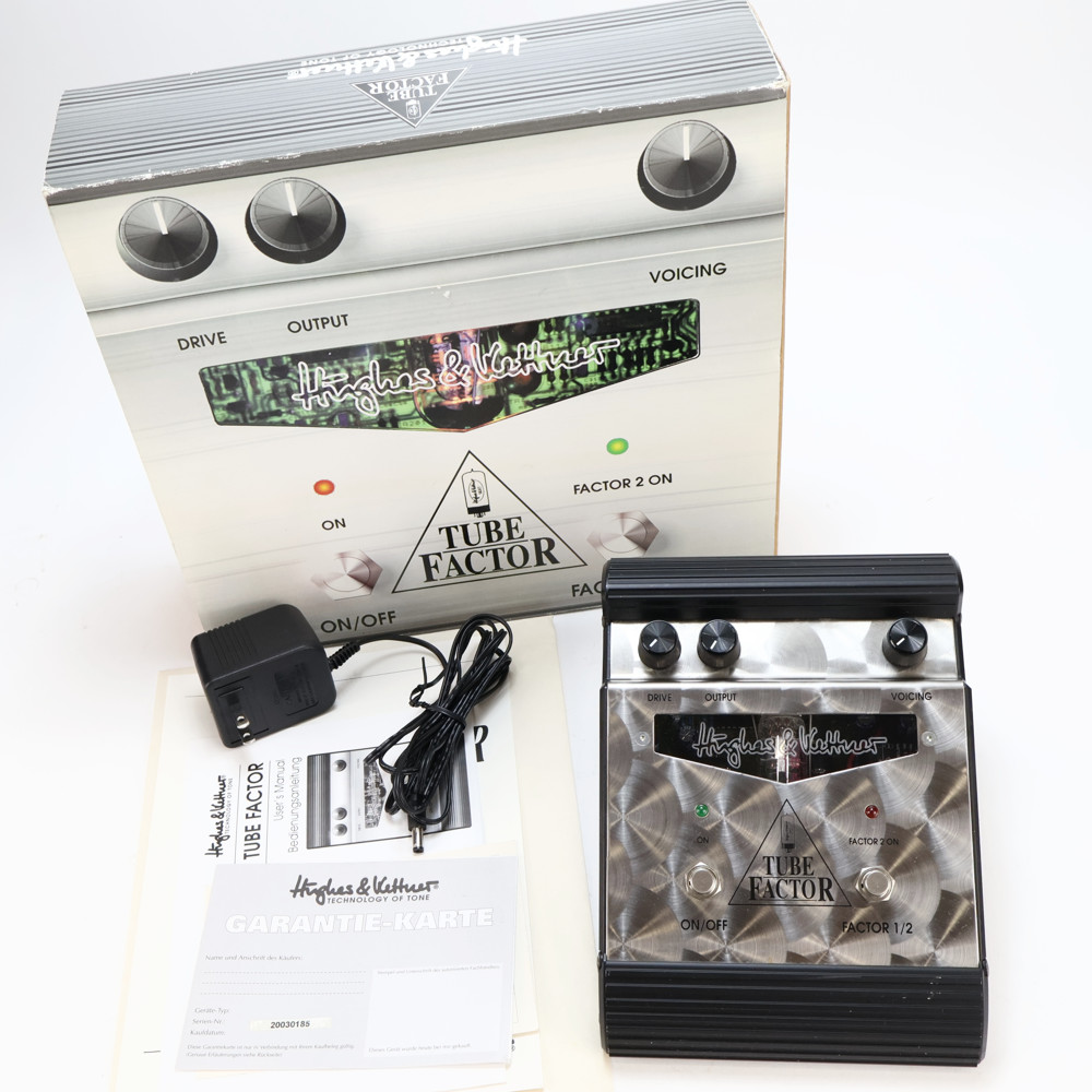 【中古】 オーバードライブ Hughes & Kettner Tube Factor HUK-TF2