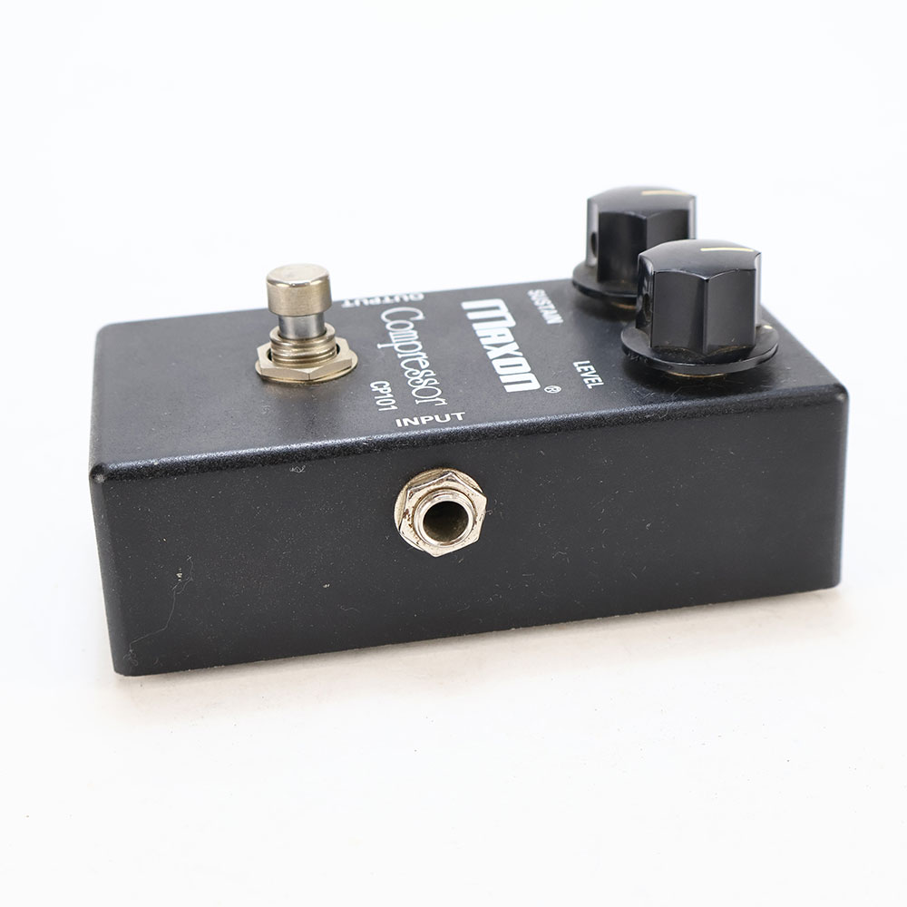 【中古】コンプレッサー エフェクター MAXON CP-101 Compressor ギターエフェクター 側面