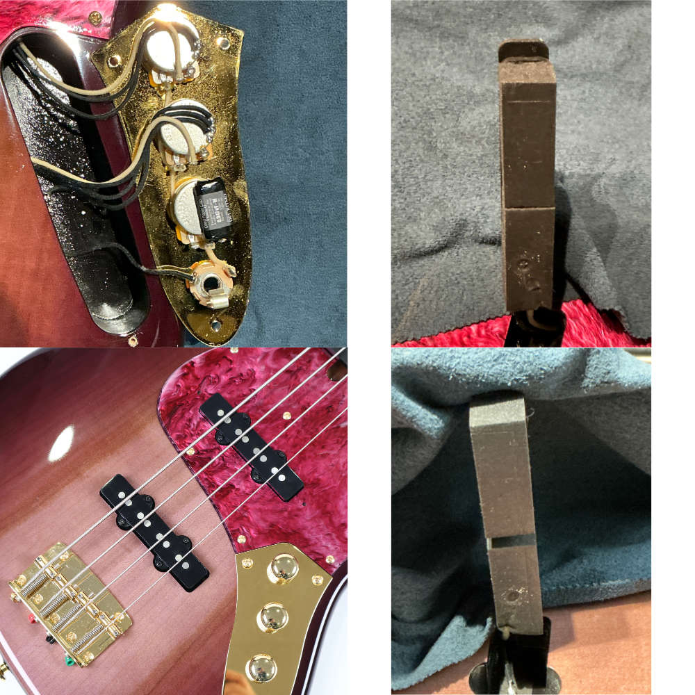 【中古】 エレキベース MOMOSE MJ-KYOZAKURA SP’24/E YZP-VGR 京都府産の桜材を使用したJBスタイル モモセ 2024年製 詳細画像