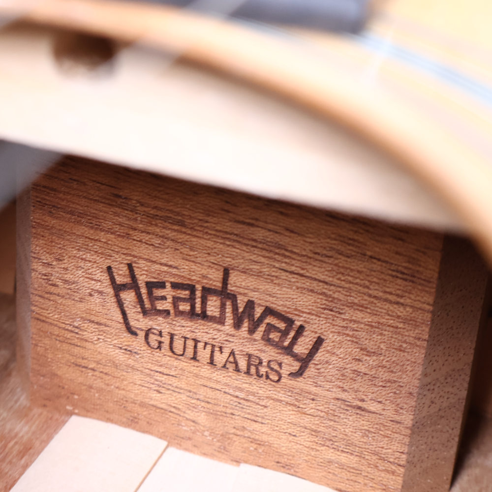 【中古】 アコースティックギター Headway HD-SAKURA’22 SF，S-ESU/ATB LSPGR(Light Sakura Pink Gradation)  2022年製 ヘッドウェイ 厳選されたシトカスプルース材 詳細画像