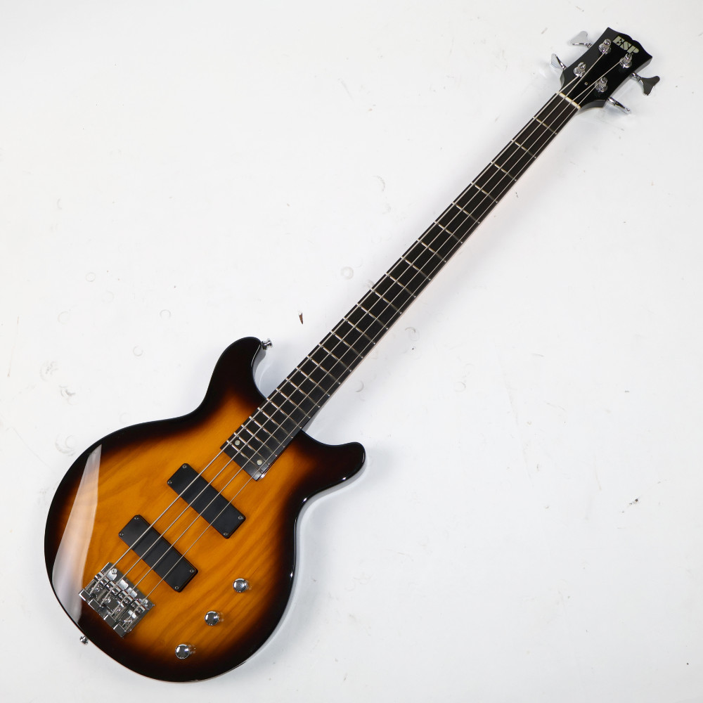 【中古】ESP J-TVB-V Tobacco Sunburst J Signature Model エレキベース Jシグネチャーモデル 詳細画像