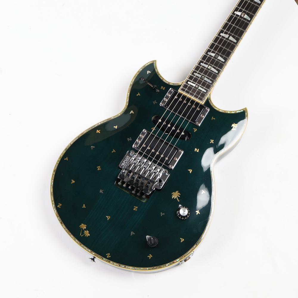 【中古】 エレキギター YAMAHA SG-T2 STN シースルーネイビー 1998年製 高中正義モデル ヤマハ SG MAKAYOSHI TAKANAKA Singnature Model ボディトップ