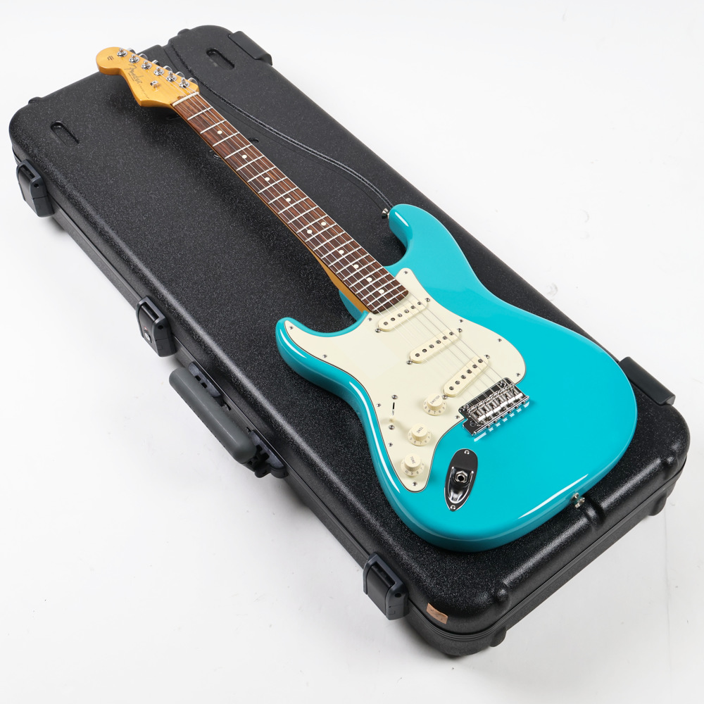 【中古】 エレキギター 左利き用 Fender American Professional II Stratocaster Left-Hand Rosewood Fingerboard Miami Blue 2020年製 Lefty フェンダー アメリカンプロフェッショナルストラキャスター