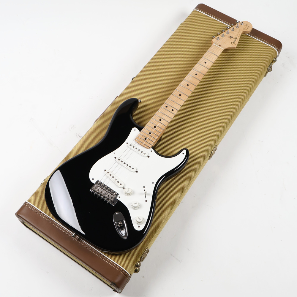 【中古】 エレキギター Fender Eric Clapton Stratocaster Maple Fingerboard Black 2007年製 Blackie フェンダー エリック・クラプトン ストラトキャスター Vintage Noiselessピックアップ搭載 ブラッキー