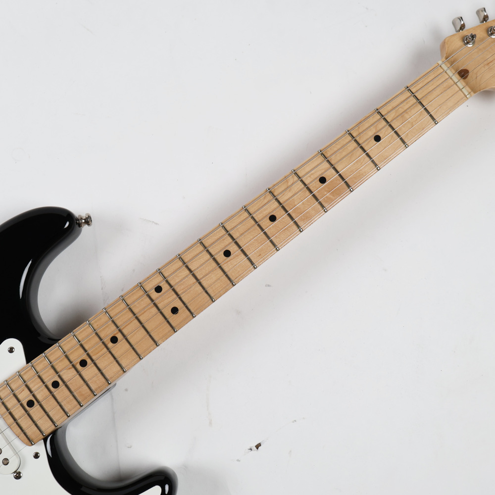 【中古】 エレキギター Fender Eric Clapton Stratocaster Maple Fingerboard Black 2007年製 Blackie フェンダー エリック・クラプトン ストラトキャスター Vintage Noiselessピックアップ搭載 ブラッキー 指板