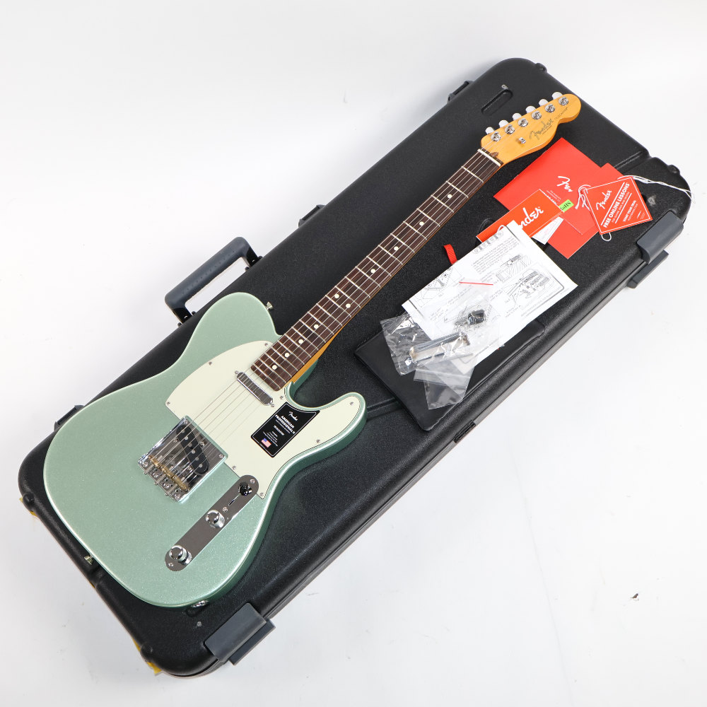 【中古】 エレキギター Fender American Professional II Telecaster Rosewood Fingerboard Mystic Surf Green 2021年製 フェンダー アメリカンプロフェッショナル2 テレキャスター