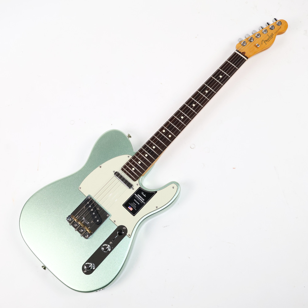 【中古】 エレキギター Fender American Professional II Telecaster Rosewood Fingerboard Mystic Surf Green 2021年製 フェンダー アメリカンプロフェッショナル2 テレキャスター 詳細画像