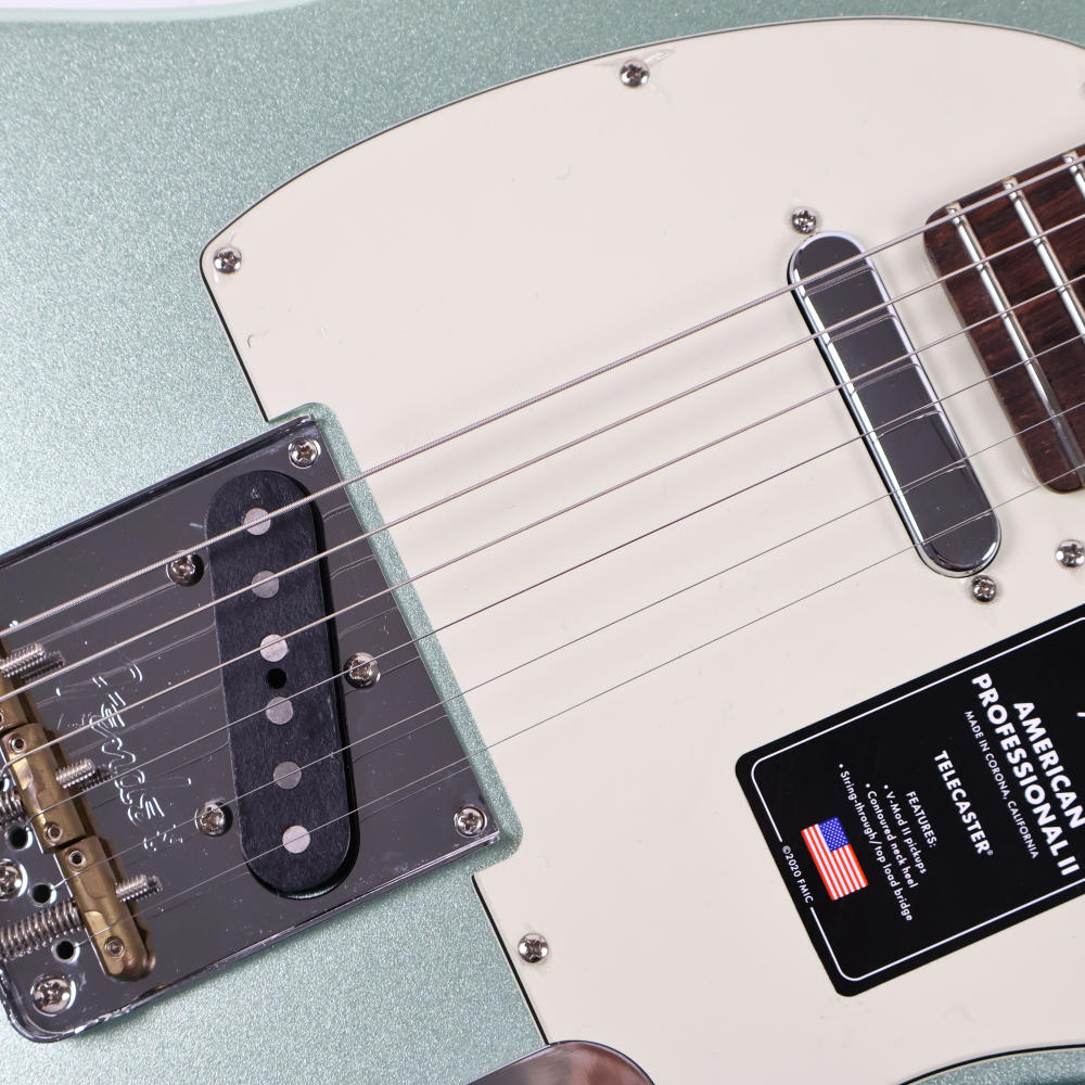 【中古】 エレキギター Fender American Professional II Telecaster Rosewood Fingerboard Mystic Surf Green 2021年製 フェンダー アメリカンプロフェッショナル2 テレキャスター 詳細画像