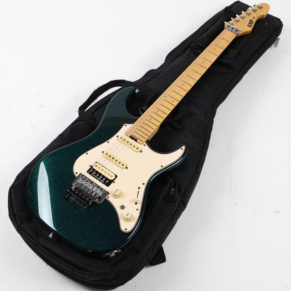 【中古】ESP SNAPPER-ALM FR Brass Blue 2010年製 エレキギター