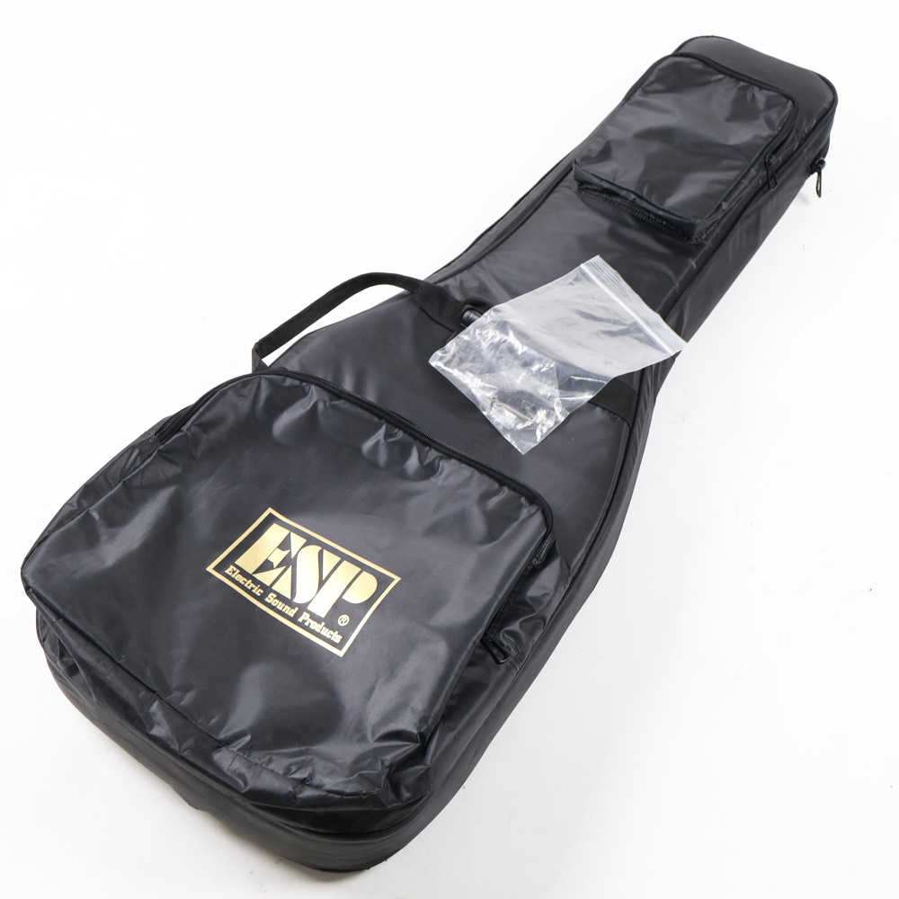 【中古】 7弦エレキギター ESP E-II SERIES M-II 7NT HS Purple Natural Fade Buckeye Burl Maple Top HIPSHOT FIXED ブリッジ搭載 2019年製 ケース