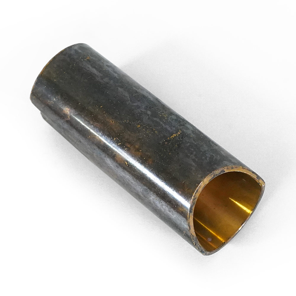 THE ROCK SLIDE ザロックスライド SMP-MB Aged Brass Swamp Slide Medium ブラス製 スライドバー 斜めアングル画像1