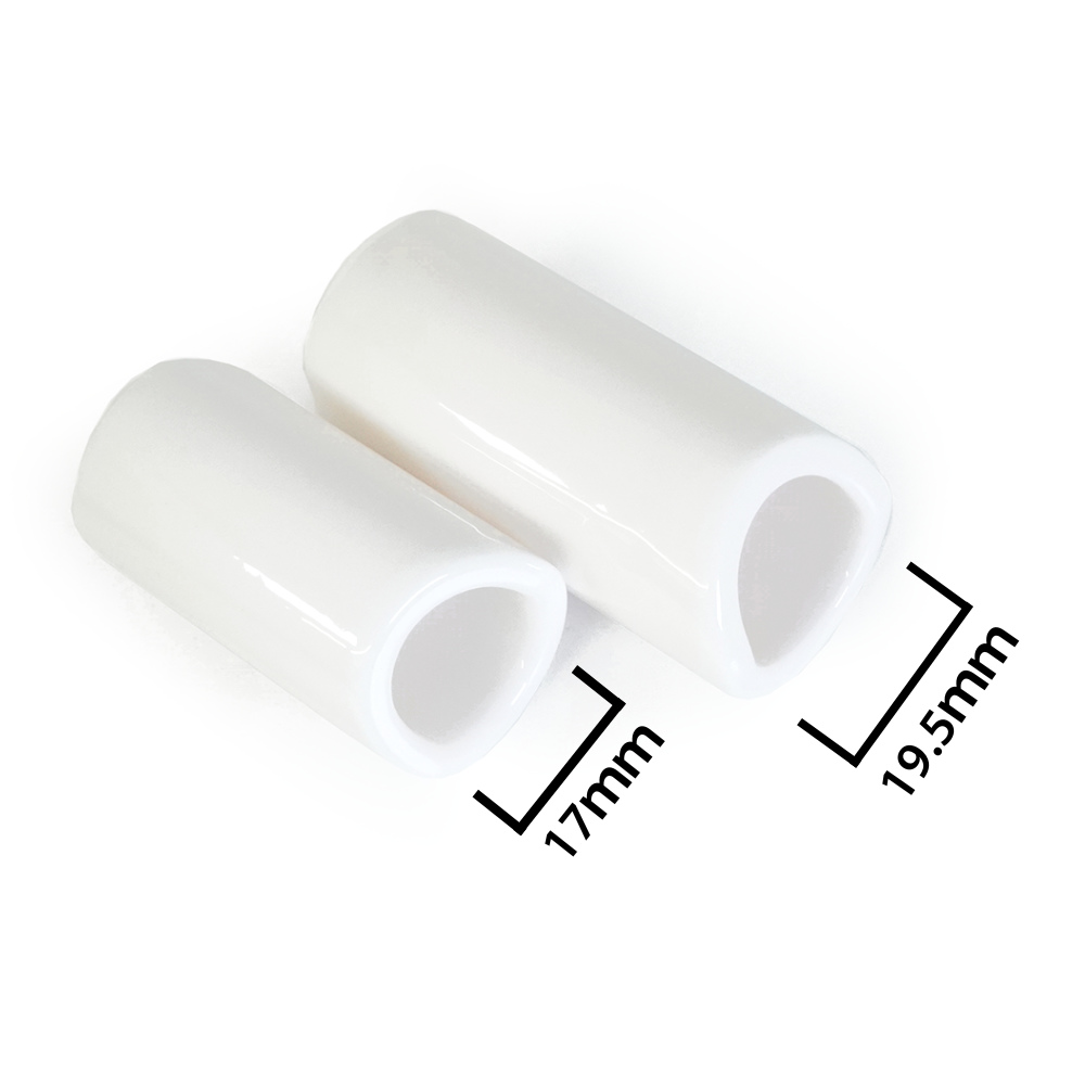 THE ROCK SLIDE ザロックスライド CRS-SG Ceramic Guitar Slide Glacier Small セラミック製 スライドバー サイズ比較画像2