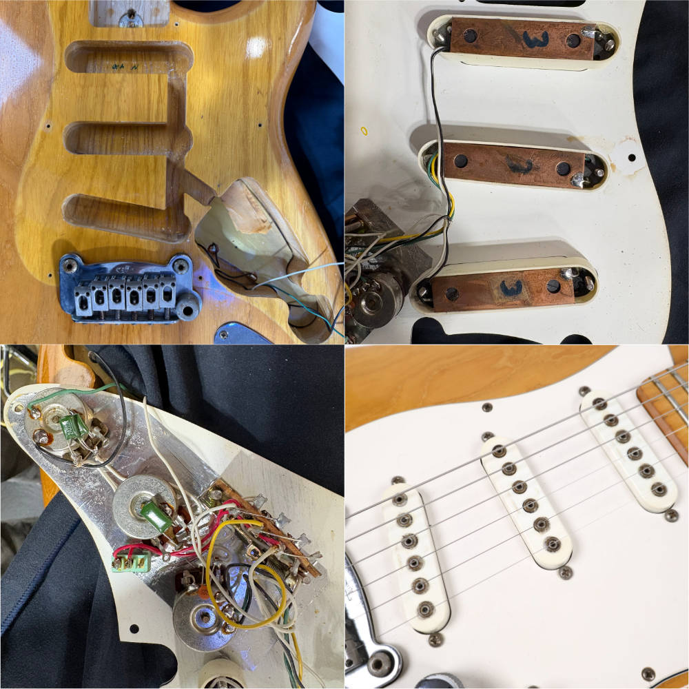 【中古】 エレキギター G&L S-500 SG-M ASH Natural 1991年製 US製 ストラトタイプ 詳細画像