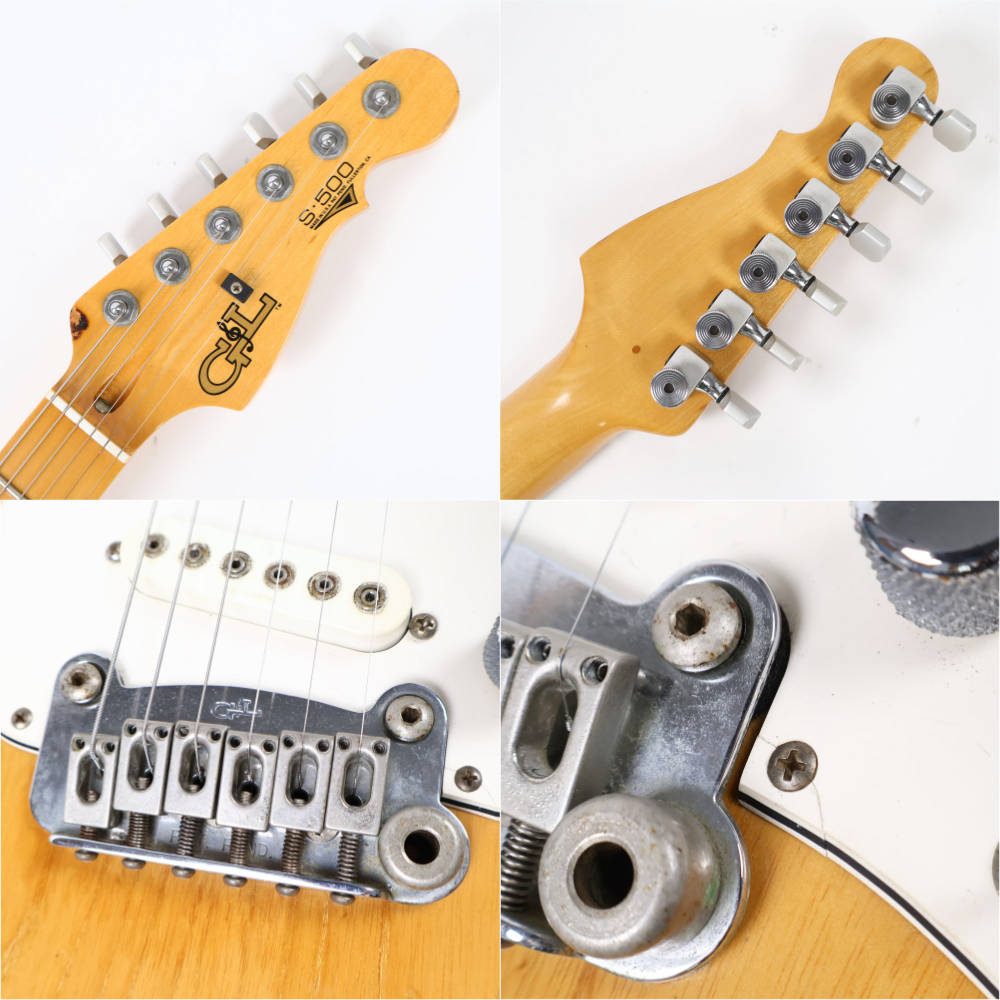 【中古】 エレキギター G&L S-500 SG-M ASH Natural 1991年製 US製 ストラトタイプ 詳細画像