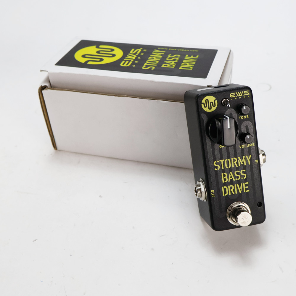 【中古】 E.W.S. Stormy Bass Drive ストーミーベースドライブ ベース用オーバードライブ エフェクター
