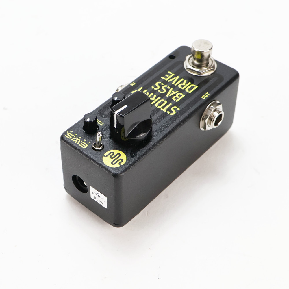 【中古】 E.W.S. Stormy Bass Drive ストーミーベースドライブ ベース用オーバードライブ エフェクター 側面