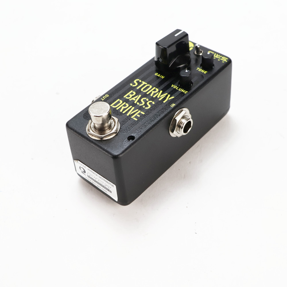 【中古】 E.W.S. Stormy Bass Drive ストーミーベースドライブ ベース用オーバードライブ エフェクター 側面