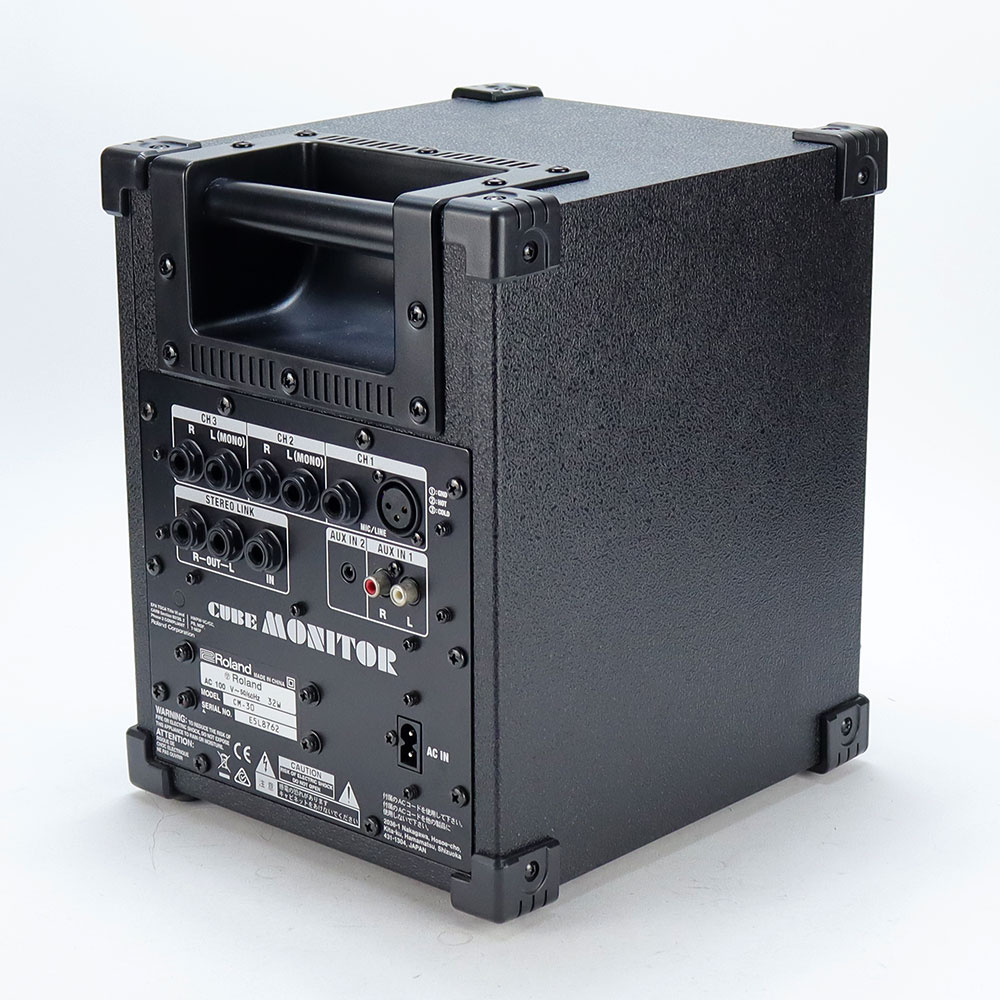 【中古】モニタースピーカー ROLAND CM-30 ポータブルミキシングモニター 全体