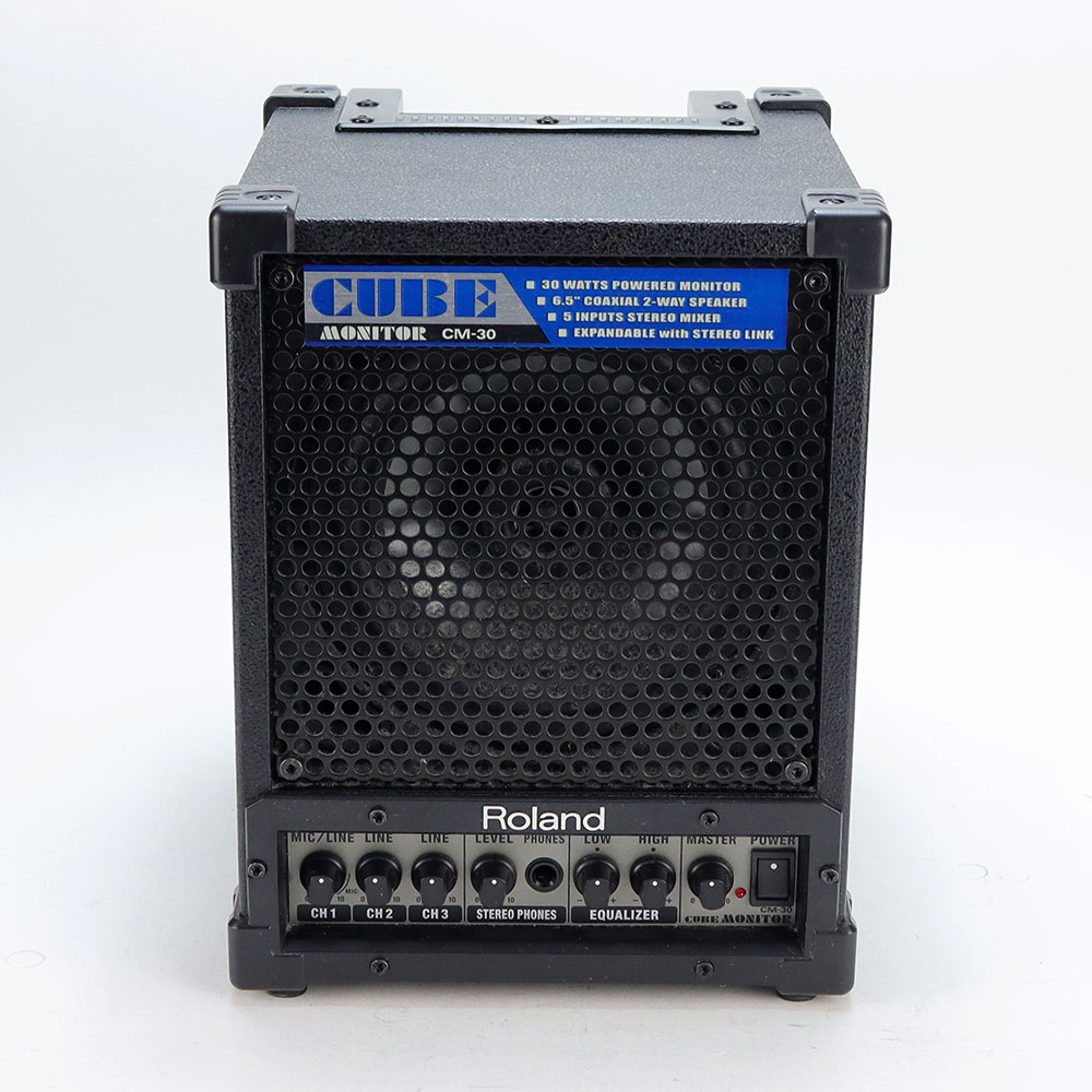 【中古】モニタースピーカー ROLAND CM-30 ポータブルミキシングモニター