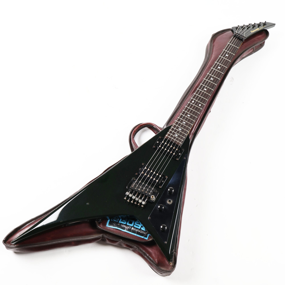 【中古】FERNANDES フェルナンデス JSモデル ランディVタイプ 年代不明 エレキギター