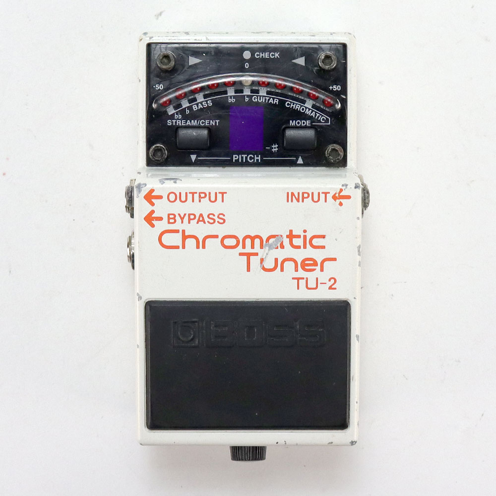 【中古】 クロマチックチューナー エフェクター BOSS TU-2 Chromatic Tuner ペダルチューナー