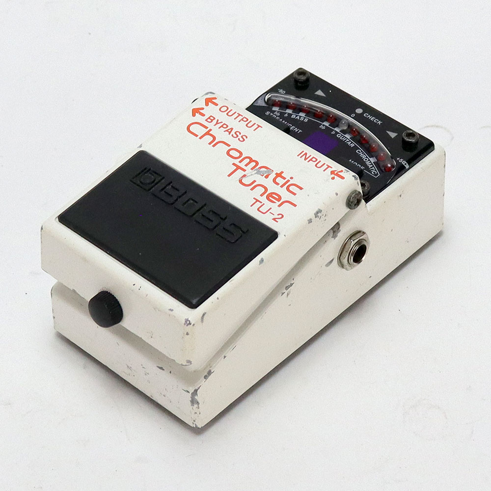 【中古】 クロマチックチューナー エフェクター BOSS TU-2 Chromatic Tuner ペダルチューナー 全体