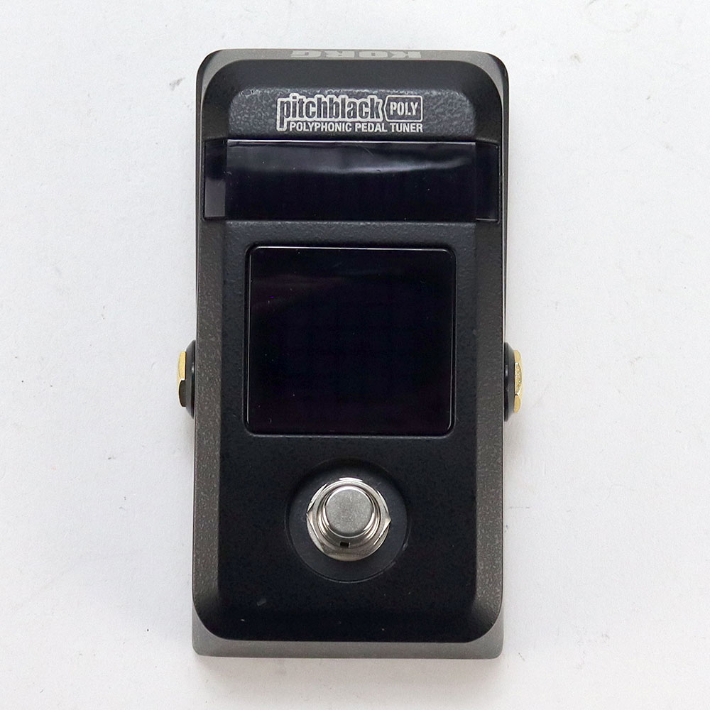 【中古】 ペダルチューナー KORG PB-03 pitchblack poly 正面