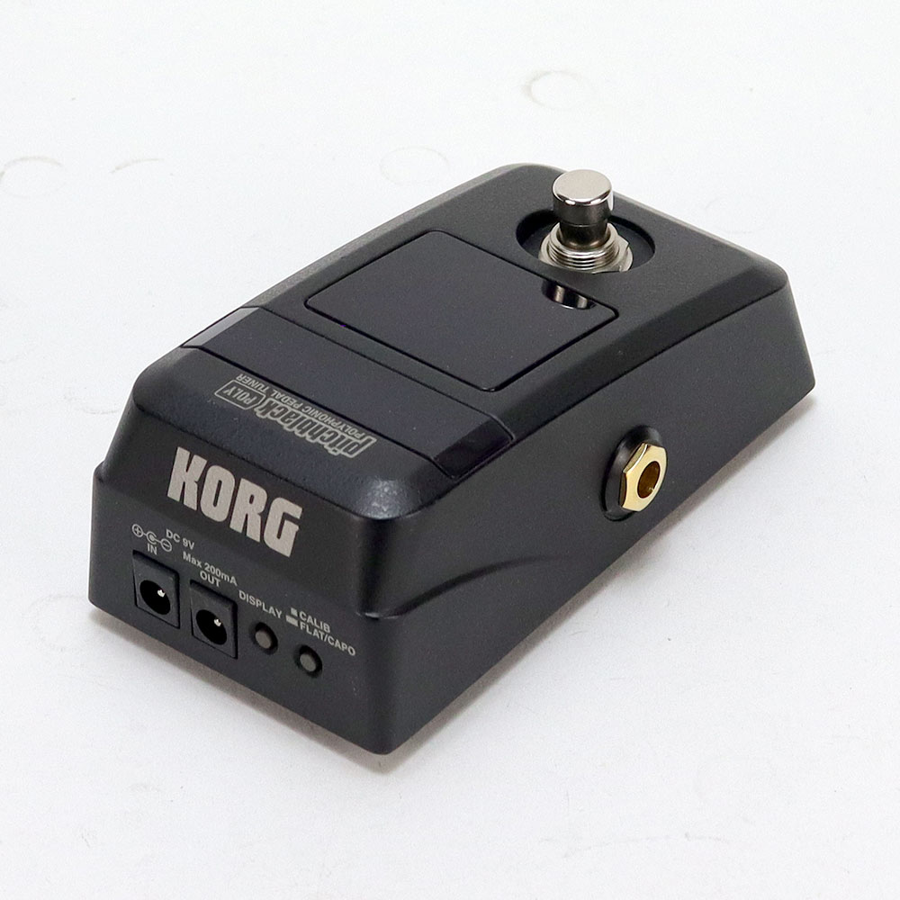【中古】 ペダルチューナー KORG PB-03 pitchblack poly 全体
