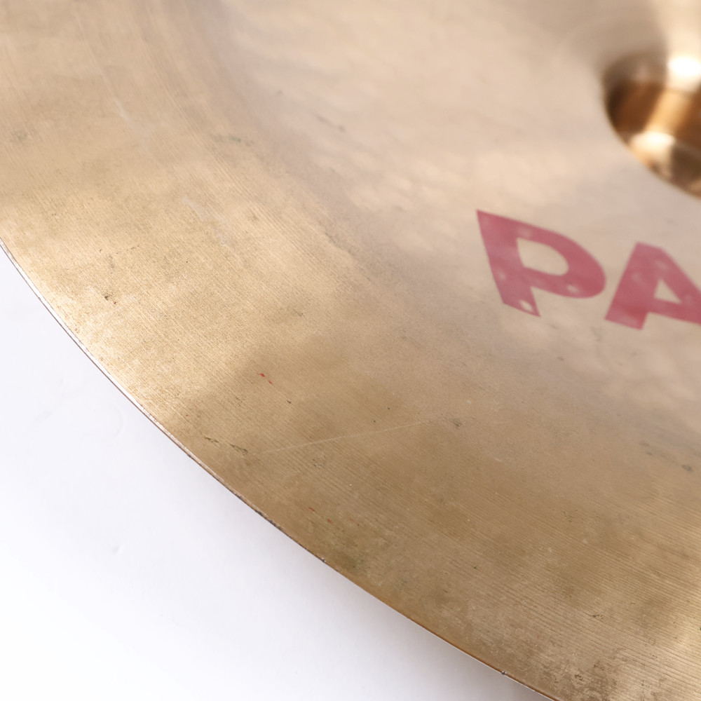 【中古】 チャイナシンバル パイステ PAISTE 2002 CHINA TYPE 20インチ 1980s ビンテージシンバル エッジ凹み