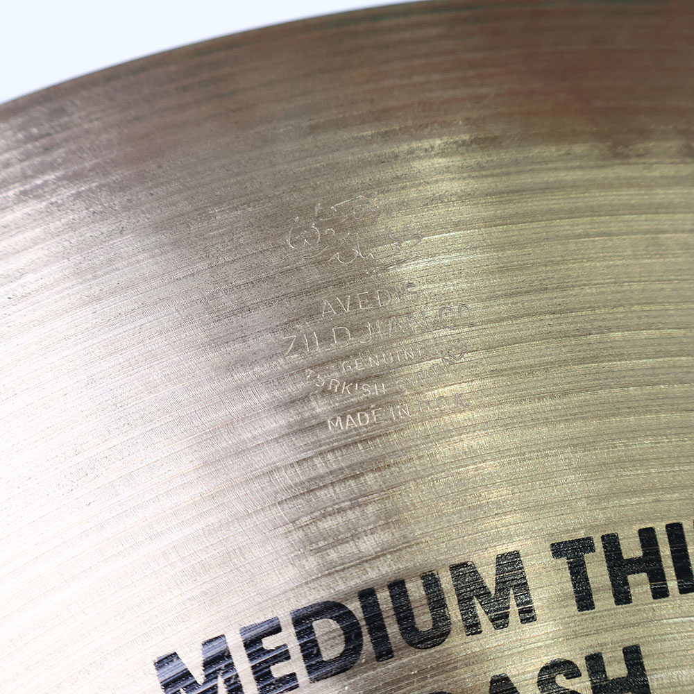 【中古】 クラッシュシンバル ジルジャン ZILDJIAN A Zildjian MEDIUM THIN CRASH 18インチ 刻印