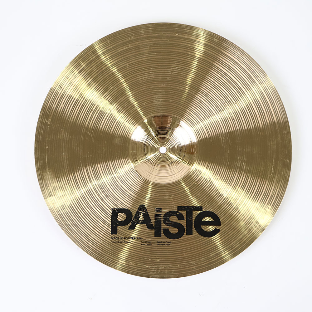 【中古】 クラッシュシンバル パイステ PAISTE Signature Full Crash 18インチ 裏面