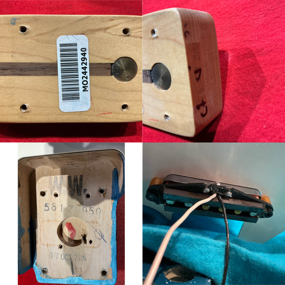 【中古】Fender フェンダー Mexico Standard Telecaster Lake Placid Blue Left Handed 2010年製 レフトハンド 左利き用 エレキギター 詳細画像