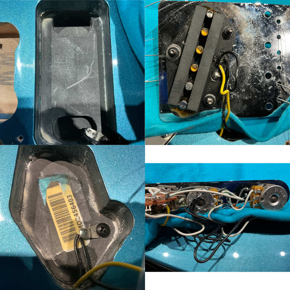 【中古】Fender フェンダー Mexico Standard Telecaster Lake Placid Blue Left Handed 2010年製 レフトハンド 左利き用 エレキギター 詳細画像