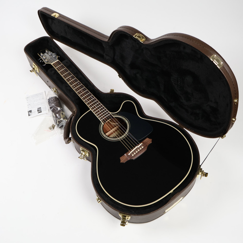 【中古】 アコースティックギター Takamine DMP561C BL タカミネ エレアコ CTP-4DX (DMP)プリアンプ搭載 ハードケース付き ケース