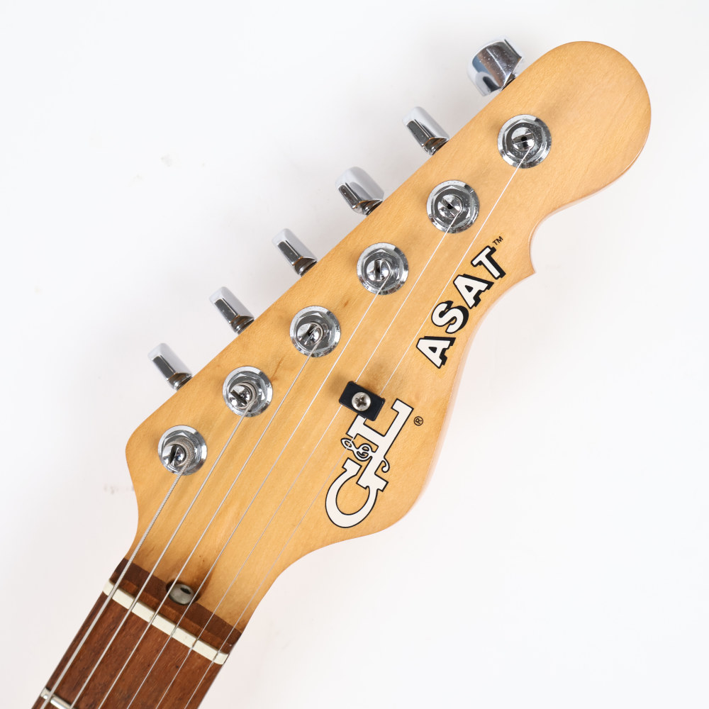 【中古】 エレキギター G&L ASAT Semi-Hollow with Bigsby Red 2000年製 US製 セミホロー ビグスビーブリッジ 詳細画像