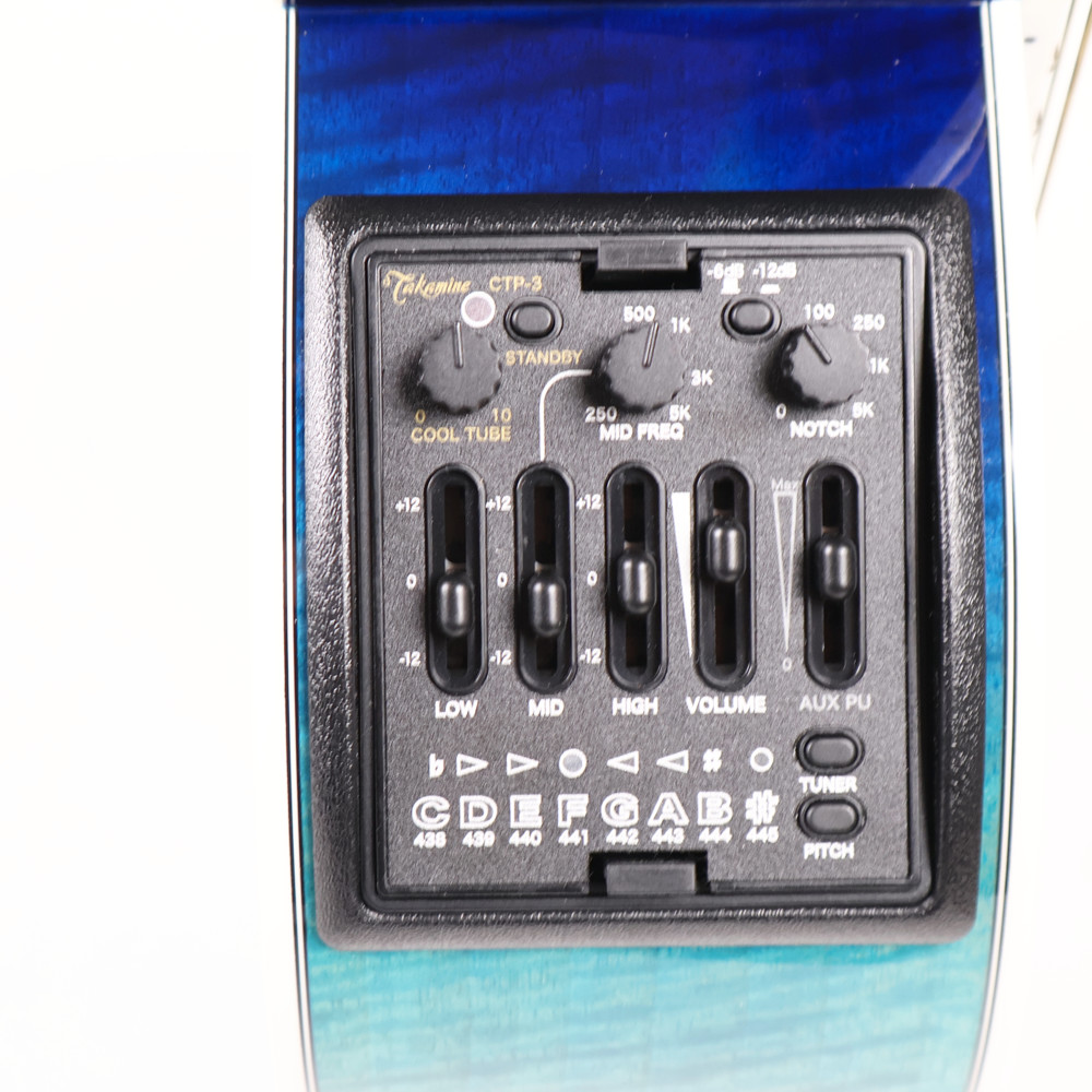 【中古】 アコースティックギター Takamine TDP181AC SBB アーチドトップ CTP-3(TDP)プリアンプ搭載 プリアンプ