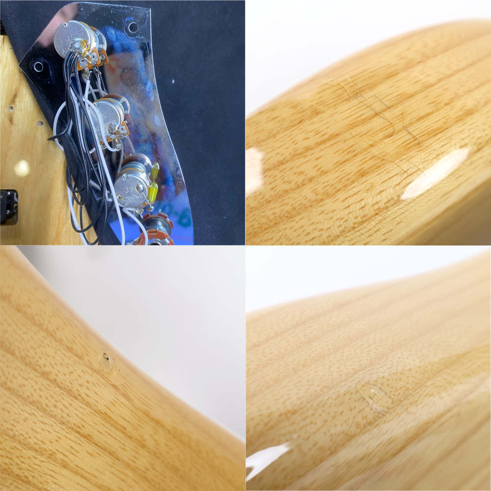 【中古】Fender フェンダー Classic 70s Jazz Bass Natural Maple Fingerboard 2017年製 Mde in Japan ジャズベース エレキベース 詳細画像