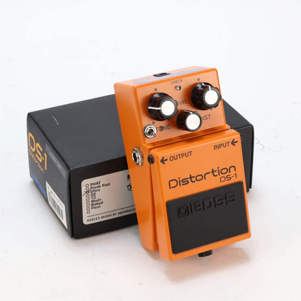 【中古】 Keeley キーリー BOSS DS-1 Distortion ディストーション Ultra Mod ギターエフェクター