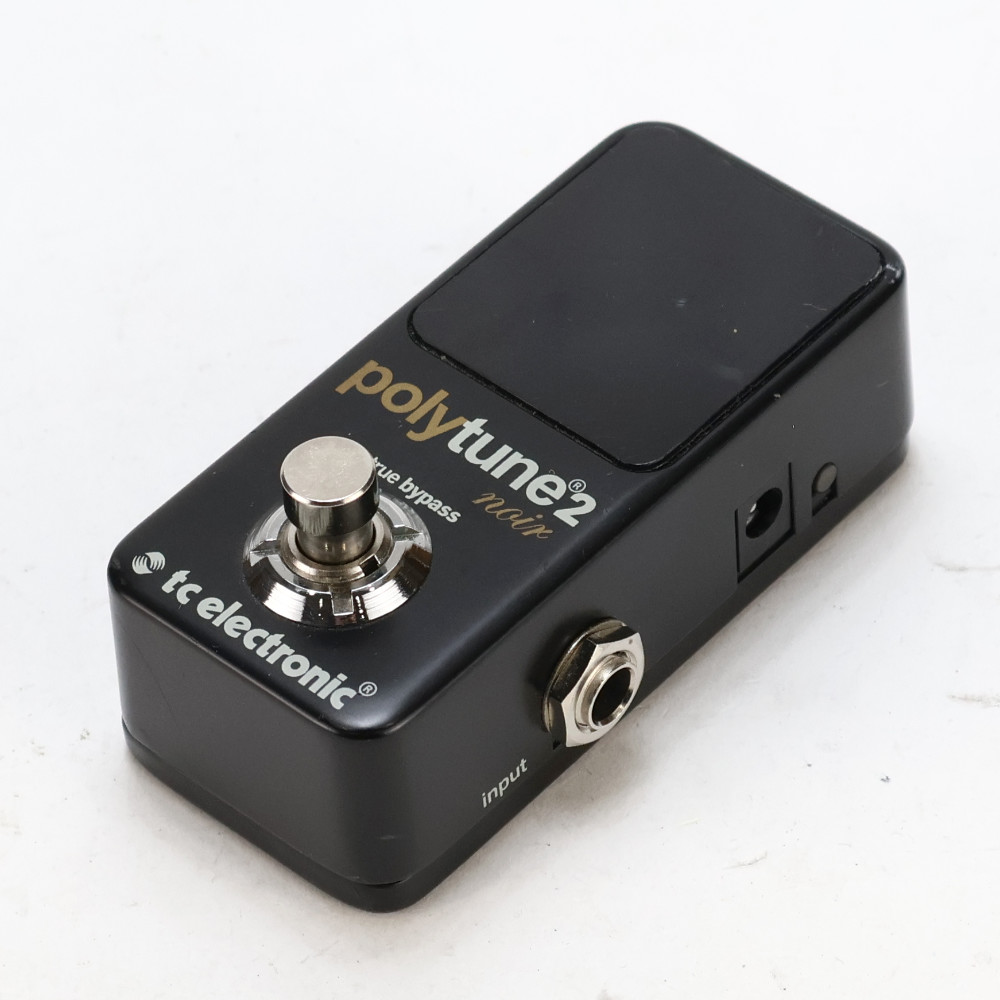 【中古】 チューナー tc electronic PolyTune 2 mini noir ポリフォニックチューナー ポリチューンミニ ブラック ペダルチューナー 詳細画像