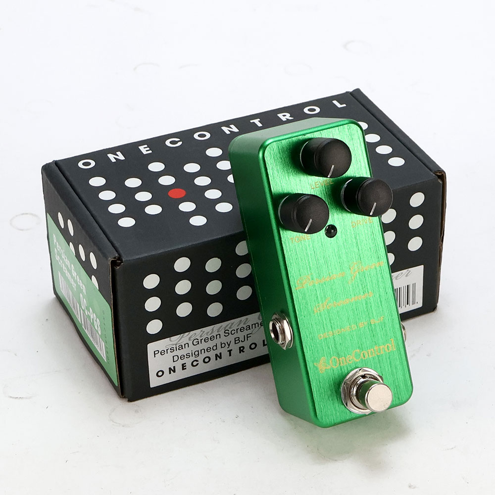 【中古】 One Control ワンコントロール Persian Green Screamer 旧デザイン オーバードライブ エフェクター