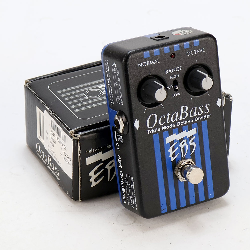 【中古】 ベース用オクターバー EBS OctaBass ベースエフェクター