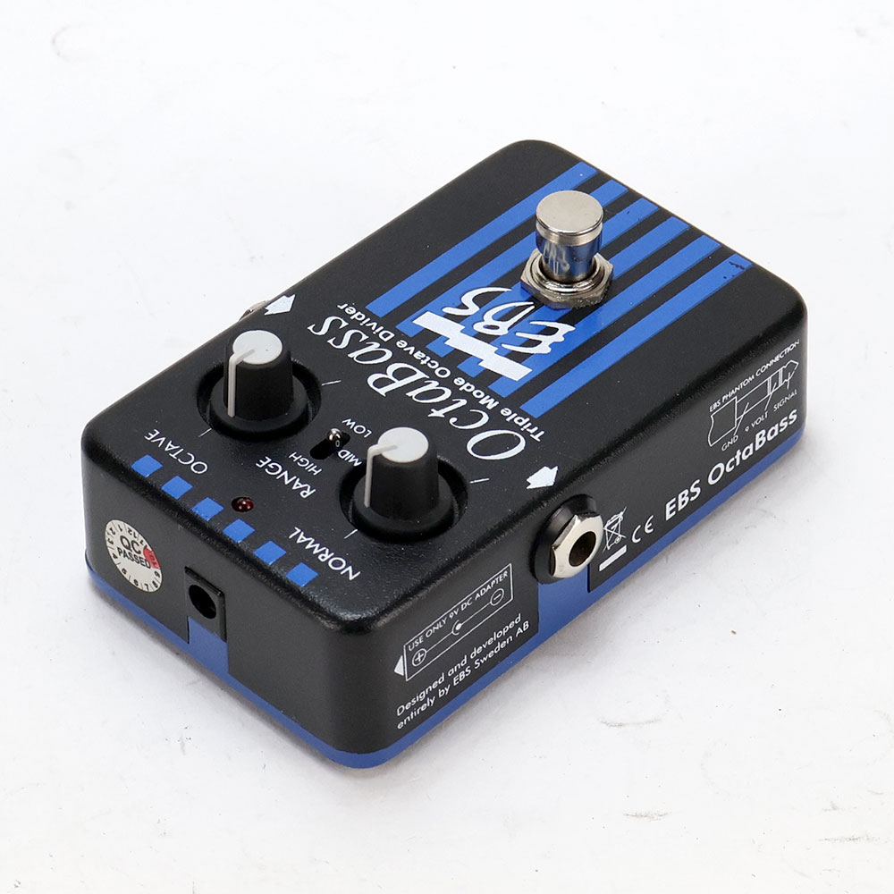 【中古】 ベース用オクターバー EBS OctaBass ベースエフェクター 全体