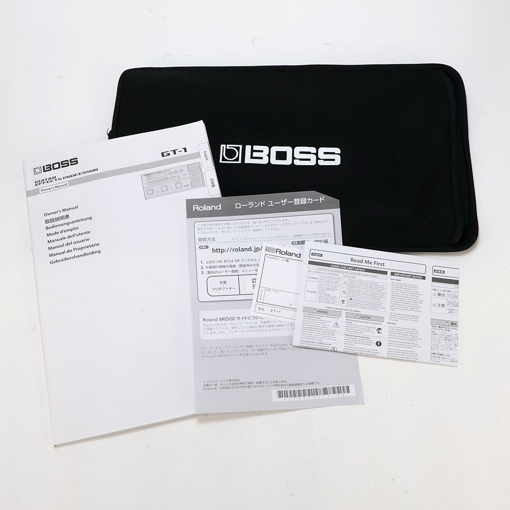 【中古】ボス マルチエフェクター BOSS GT-1 Guitar Effect Processor 
