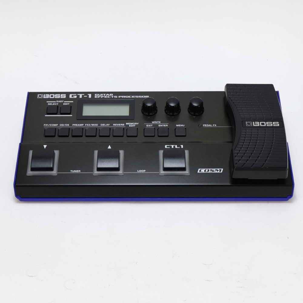 【中古】ボス マルチエフェクター BOSS GT-1 Guitar Effect Processor 正面